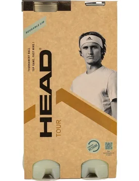 Bipack de pelotas de tenis 2x4B Tour - Head - FashionsVida