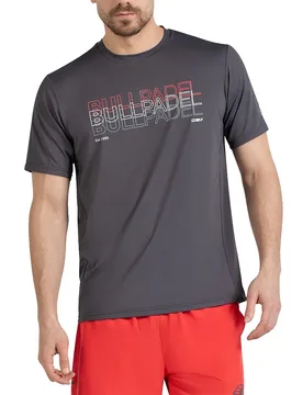 Marila Short Sleeve T-shirt Asphalt S - Bullpadel - FashionsVida