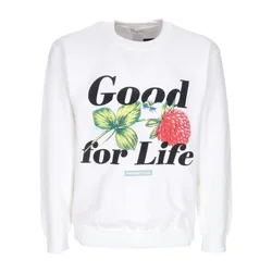 Felpa Girocollo Uomo Feliz Crewneck White