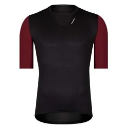 Maglia Da Enduro A Maniche Corte Barden Black / Maroon
