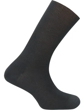 Calcetines cortos de lana super merino de hombre en canalé - medic - Punto Blanco - FashionsVida
