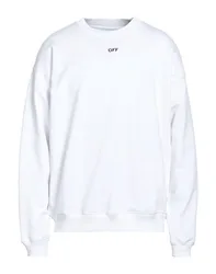 Sweatshirt Herren Weiß M Herren
