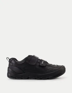 Kids' Leather Riptape Schoolwear Shoes (1 Large - 9 Large) Black male - Start-Rite - FashionsVida