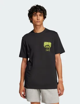 T-shirt Trefoil Series Fashion Elevated S Black - Adidas - FashionsVida