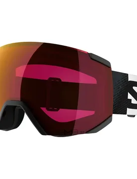 Masque De Ski Radium Sigma Black Sigma Poppy Red/CAT2 Homme - Salomon - FashionsVida