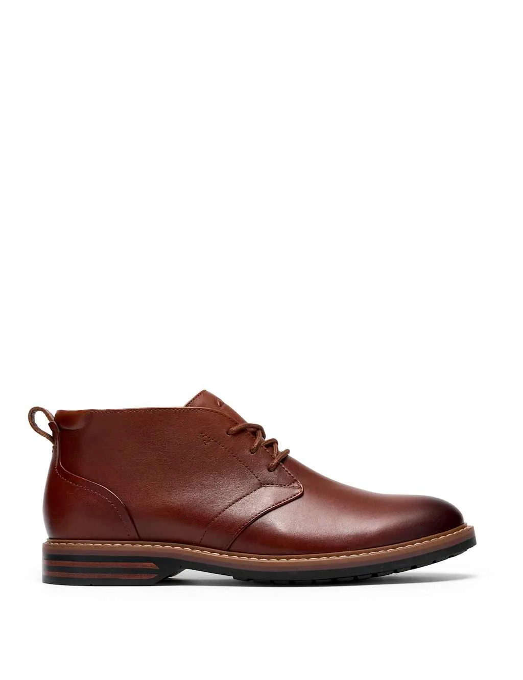 Leather Chukka Boots Tan male - Clarks - FashionsVida