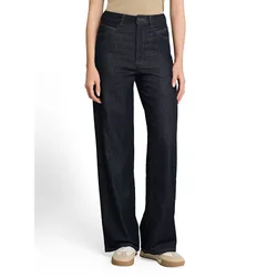 Pantaloni 107855 Wide Rinsed Blue Denim 27