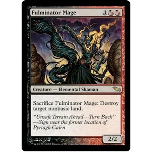 Fulminator Mage (foil) Shadowmoor - Magic: The Gathering - FashionsVida