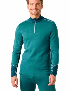Lifa merino midweight camiseta térmica manga larga hombre Verde (L) - Helly Hansen - FashionsVida