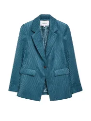 COMMA Cordblazer petrol 34 Damen