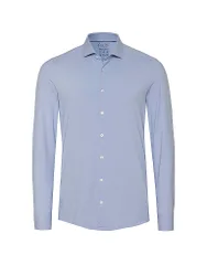 Jerseyhemd Slim Fit bleu clair 43