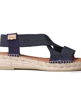 Sandali Con Zeppa In Esparto Evani Denim EU 42 - Toni Pons - FashionsVida