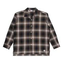 Camicia Uomo OPEN COLLAR JAPAN beige/black