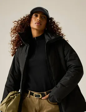 Women's Insulated Amelle Quilted Jacket in Black Size: 10 - Black - Size: 10 - Regatta - FashionsVida