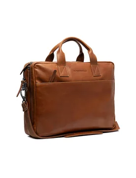 Sac en cuir - Sacoche pour ordinateur portable FRAZER camel - The Chesterfield Brand - FashionsVida