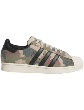 Chaussures de skate - Superstar ADV Khaki Three/Core Black/Core White en Cuir - Taille 42 2/3 - Kaki - Adidas Originals - FashionsVida