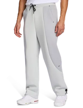 Tech Fleece Uomo - Pantaloni Argento - Taglia XS - Poly Fleece XS - Nike - FashionsVida