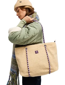 Bolsa de mano Sherpa de mujer Electric Flow - Roxy - FashionsVida