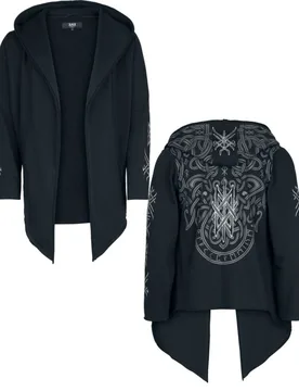 Cardigan - Celtic Blessing - S bis XXL - für Männer - Größe S - schwarz - Männer - male - Black Premium by EMP - FashionsVida