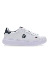 Sneakers bianche con dettagli blu LONDON LTH 4.0 40