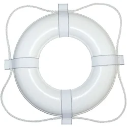 Life Ring Buoy 32-365 20´´ White One Size unisex