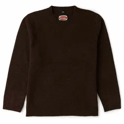 Pull Presley Crew Neck Eco Dark Earth L