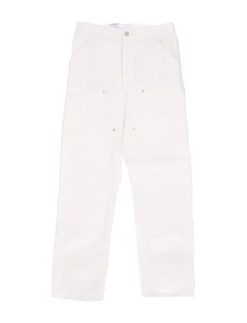 Jeans Uomo Double Knee Pant Black Rinsed - CARHARTT WIP - FashionsVida