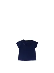 T-shirt girocollo BABY BLU NAVY 2A