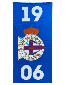Serviette Deportivo Blue / White One Size unisex - Rc Deportivo - FashionsVida