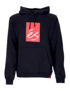 Felpa Cappuccio Uomo Main Block Fleece Black - Es - FashionsVida