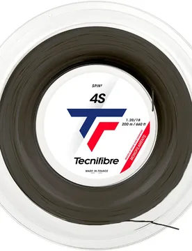 S 200 M Tennis Reel String Black 1.25 mm - Tecnifibre - FashionsVida