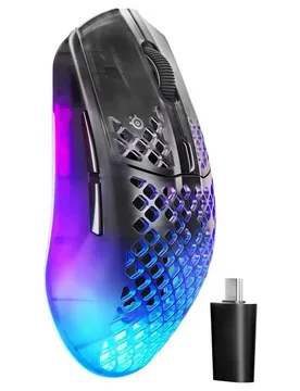 Souris De Jeu Sans Fil Aerox 3 Wl Gen 2 Black One Size unisex - SteelSeries - FashionsVida
