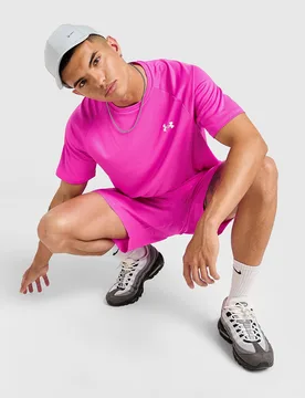 Mens Maglia Tech Emboss - Rosa, rosa rosa Uomo taglia L - Under armour - FashionsVida