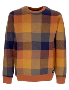 Maglione Leggero Uomo Shufflemania Knit Caramel - Iriedaily - FashionsVida