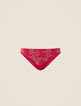 Slip brésilien de bain avec cabochons - TWINSET - FashionsVida