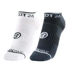 Bp24prw Short Socks 2 Pairs Shadow Blue / White UK 3.5-5.5