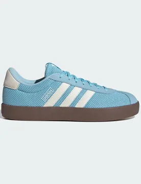 SCARPE VL COURT 3.0 39 1/3 Icey Blue / Off White / Gum - Adidas - FashionsVida