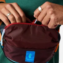 Bandolera unisex empacable de 3L con materiales 100% reciclados