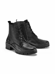 Hallux-Stiefelette Komfort - Schwarz - female - Size: 37