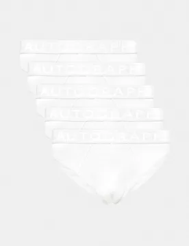 Pack Supersoft Mid Briefs White Mix male - Autograph - FashionsVida