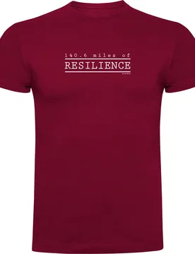 Maglietta A Maniche Corte Resilience Dark Red 3XL - Kruskis - FashionsVida