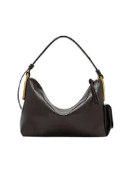 Bolso de piel - Hobo Bag SCENE Large marrón