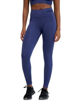 Leggings Taille Haute Tif Seamless Blue Indigo S - Hummel - FashionsVida