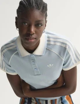 Adidas POLO IN TWEED XL Crystal Sky - Adidas - FashionsVida