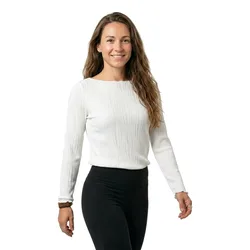 Blusa A Maniche Lunghe Asta Snow White L