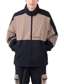 Nylon Zip Jacket Black / Mud L Herren - Preach - FashionsVida