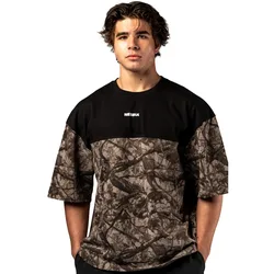 T-Shirt Power Oversized - Marron - male - Size: M