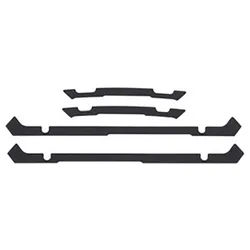 Flush Mount Kit Black One Size unisex