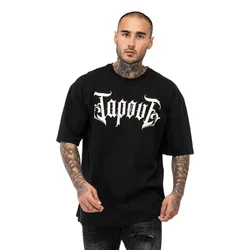 T-shirt à Manches Courtes Simply Believe Black / White M
