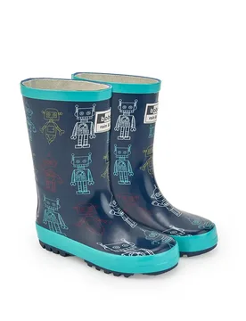 Boboli Stivali Da Pioggia 390226 Printed Robots EU 32-33 - BÒBOLI - FashionsVida